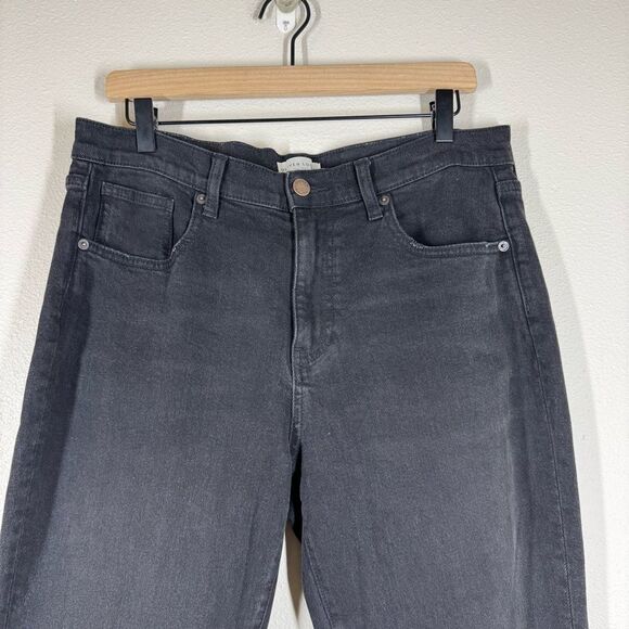 Oliver Logan Crosby Relaxed Taper Jeans Black Wash Boyfriend Fit Size 31 - Picture 2 of 11